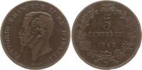Italien, Königreich 5 Centesimi Vittorio Emanuele II., 1861 - 1878, Neapel -