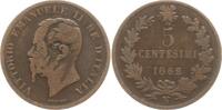 Italien, Königreich 5 Centesimi Vittorio Emanuele II., 1861 - 1878, Neapel -