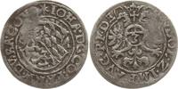 Pfalz-Zweibrücken 3 Kreuzer (Groschen) Johann I., 1569 - 1604, mit Titel Rudolf II. -