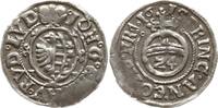 Anhalt - gemeinschaftlich 1/24 Taler (Groschen) Johann Georg I., Christian I., August, Rudolf Ludwig, 1603-1618, Mzz. Zainhaken -