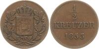 Bayern, Königreich 1/2 Kreuzer Maximilian II., 1848 - 1864 -