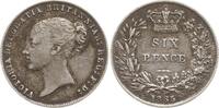 Großbritannien 6 Pence Victoria, 1837 - 1901 -