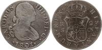 Spanien, Königreich 2 Reales Carlos IV., 1788 - 1808, Sevilla -