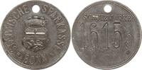 Bonn, Stadt Weißmetall - Marke Städtische Sparkasse, Schutzmarke, 16153, Material ggf. Zink, versilbert -