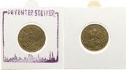Niederlande, Deventer, Stadt Messingjeton auf das 500. Stadtjubiläum - Deventer Stuiver -