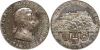 Salzburg, Stadt Silbermedaille von Hartig, auf den 175. Geburtstag von Wolfgang Amadeus Mozart -