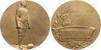 Tschechoslowakei Große Bronzemedaille von Fraisse, Preismedaille Fechtsport, verliehen an Lazne Bechyne (1. Preis) -