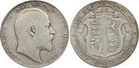 Großbritannien 1/2 Crown Edward VII., 1901 - 1910 -