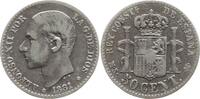 Spanien, Königreich 50 Centimos Alfonso XII., 1874 - 1885 -