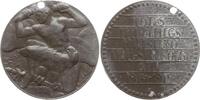 Kaiserreich Österreich Zinkmedaille v. W. Hejda, Rotes Kreuz Kriegshilfsbüro Kriegsfürsorgeamt, Motiv: Flieger -