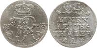 Brandenburg-Preußen 1/24 Taler Friedrich II., 1740 - 1786, Berlin, 8 - strahlige Sterne -