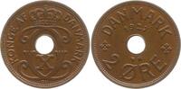 Dänemark, Königreich 2 Öre Christian X., 1912 - 1947 -