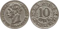 Dänemark, Königreich 10 Öre Frederik VIII., 1906 - 1912 -