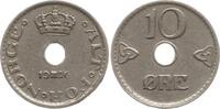 Norwegen, Königreich 10 Öre Haakon VII., 1905 - 1957 -