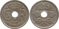 Dänemark, Königreich 25 Öre Christian X., 1912 - 1947 -