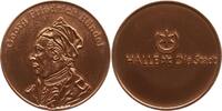 Berühmte Personen - Musiker und Komponisten Bronzemedaille auf den Komponisten Georg Friedrich Händel, 1685-1759, Brb. / Halle * Die Stadt -
