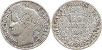 Frankreich, 3. Republik 50 Centimes Typ Cérès, Paris -