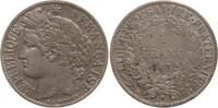 Frankreich, 3. Republik 1 Franc Typ Cérès, Paris -