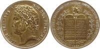 Frankreich, Königreich Messingmedaille Louis Philippe I., 1830 - 1848, v. Borrel, Souscription des Tables Monumentales -