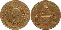 Frankreich, Königreich Messingmedaille Louis Philippe I., 1830-1848, a.d. Tod von Ferdinand Philippe Duc d'Orleans -