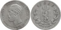 Norwegen 50 Öre Oskar II., 1872 - 1905 -