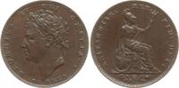 Großbritannien Farthing George IV., 1820 - 1830 -