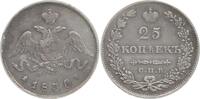 Russland, Kaiserreich 25 Kopeken Nikolaus I., 1825 - 1855, St. Petersburg -