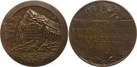 USA - Newark, New Jersey Große Bronzemedaille v. Petersen, 50 Jahre Versicherung Prudential Insurance, Fels von Gibraltar -