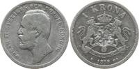 Schweden, Königreich 1 Krone Oskar II., 1872 - 1907 -