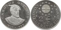München, Stadt Silbermedaille (925) Paneuropean Union, 2 €, CAROLUS QUINTUS / CONFOEDERATIO EUROPAEA -