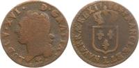 Frankreich, Königreich 1/2 Sol Ludwig XVI., 1774 - 1793, Bayonne -