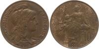 Frankreich, 3. Republik 10 Centimes Dupuis -