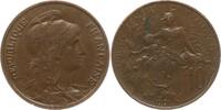 Frankreich, 3. Republik 10 Centimes Dupuis -