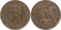 Frankreich, Kaiserreich 10 Centimes Napoleon III., 1852 - 1870, Marseille -