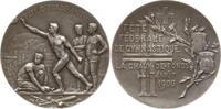 Schweiz-Neuenburg, La Chaux-de-Fonds Silbermedaille von Bopp, Fete Federale de Gymnastique -