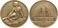 Schweiz - Tessin Bronzemedaille v. Balestra bei Huguenin, auf das Bundesschießen in Bellinzona -