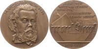 Russland - UdSSR Große Bronzemedaille v. M. Rukavishnikov, auf den 125. Geb. des Komponisten Modest P. Mussorgski -