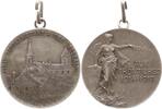 Schweiz - Waadt, Gemeinde Pully Tragbare Silbermedaille 1918 von Huguenin, Pully reconnaissant ses soldats / Aux frontieres 1914 - 1918 Sehr selt...
