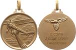 Italien - Rom Tragbare Bronzemedaille Aero Club Italia, II Coppa Vecchie Glorie, 1 Maggio 1966 -