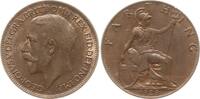 Großbritannien Farthing George V., 1910 - 1936 -