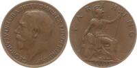 Großbritannien Farthing (1/4 Penny) George V., 1910 - 1936 -