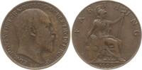 Großbritannien Farthing Edward VII., 1901 - 1910 -