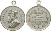 Italien Kleine Tragbare Bronzemedaille v. L. Gori, auf den italienischen Freiheitskämpfer Giuseppe Garibaldi, 1807-1882 -