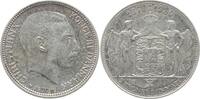 Dänemark, Königreich 2 Kronen Christian X., 1912 - 1947, auf seinen 60. Geburtstag -