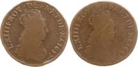 Frankreich, Königreich Liard de France aux 2 bustes Ludwig XIV., 1643 - 1715 -