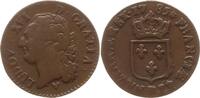 Frankreich, Königreich 1/2 Sol Ludwig XVI., 1774 - 1793, Straßburg -