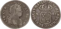 Frankreich, Königreich 1/12 Ecu de France-Navarre (10 Sols) Ludwig XV., 1715 - 1774, Metz -