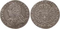 Frankreich, Königreich 1/5 Ecu aux branches d'olivier Ludwig XV., 1715 - 1774, Aix-en-Provence -