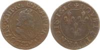 Frankreich, Königreich Double Tournois Ludwig XIII., 1610 - 1643, Nantes -