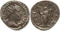 Römisches Kaiserreich Antoninian Trebonianus Gallus, 251 - 253, Antiochia, FELICITAS PVBL -